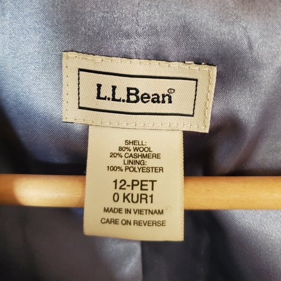 L.L.Bean Petite Pea Coat - Picture 4 of 7